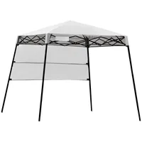 Costway - Gartenpavillon 181x181x210cm Faltpavillon Partyzelt Gartenzelt mit Tasche,