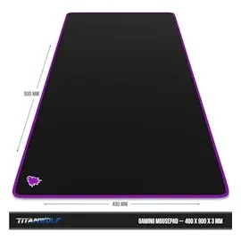 CSL XXL Gaming Mauspad Schreibtischunterlage Mousepad 900 x 400mm / Präzison & Geschwindigkeit