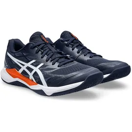 Asics Gel-Tactic 12 Schuh Weiss, 43,5 Herren Handballschuhe, blau, Größe 43 1⁄2 - 43.5 EU