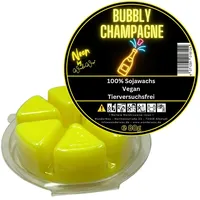 WonderWax Duftwachs WonderWax® Duftwachs Kreis 6 pcs Neon (Bubbly Champagne), Duftrichtung: Bubbly Champagne