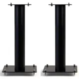 NORSTONE Stylum 1 Lautsprecherständer (Paar), 50cm, Schwarz