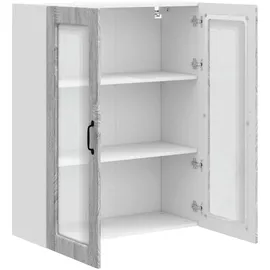vidaXL Unterschrank Küchenwandschrank 80 x 31 x 100 cm Grau