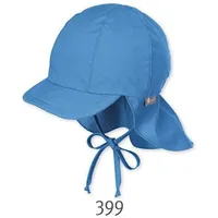 Sterntaler Schirmmütze mit Nackenschutz samtblau, 45 cm