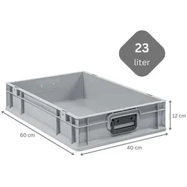 Proregal Eurobox Nextgen Portable Duo 12 x 40 x 60 cm 23-tlg. grau