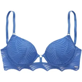 LASCANA Push-up-BH Damen blau Gr.80C