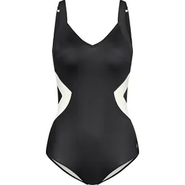 Triumph Badeanzug Damen Schwarz/Weiß 38 Cup C