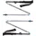 Black Diamond Distance FLZ 125-140 cm grau