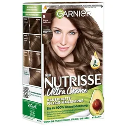 Garnier Nutrisse Ultra Crème Haarfarbe 050 Schwarz Damen 
