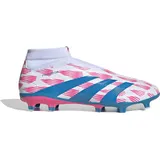 Adidas Predator League Laceless FG  Cloud White / Solar Blue / Solar Pink 44 2/3