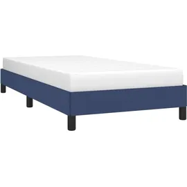 vidaXL Bettgestell 90 x 200 cm Blau