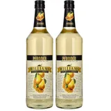 Pfanner Original WILLIAMS Brand mit Bienenhonig 35% Volume 1l Obstbrände (Packung mit 2)