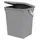 Buri Jelenia Plast Aufbewahrungsbox 16 x 19 x 23 cm 1-tlg. grau