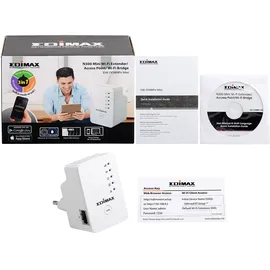 Edimax N300 Mini 300Mbps weiß (EW-7438RPN MINI)