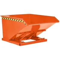 R+R INDUSTRIETECHNIK Muldenkipper Stahl 1200x1450x780 mm Reinorange