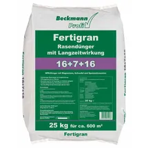 BECKMANN Rasendünger Fertigran NPK 16+7+16 mit Langzeitwirkung 25 kg