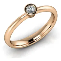 Verlobungsring VR02 750er RosÈgold - 8342