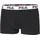 Fila Boxershorts unifarben schwarz L 3er Pack