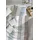 Primera Mako-Satin Streifenflug Blau 155 x 220 cm + 80 x 80 cm