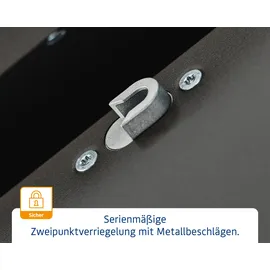 Hörmann EcoStar Gartenbox Elegant 136 x x 72,5 cm,