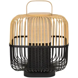 Forestier Bamboo Square Tischleuchte Schwarz 56