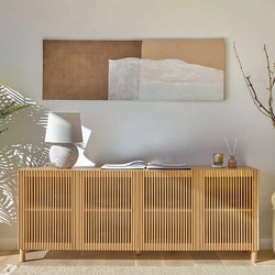 Esszimmersideboard im Skandi Design Eichefarben