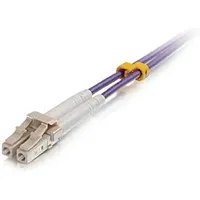 C2G 2m LC/LC OM4 LSZH Fibre Patch - Purple