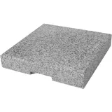 Doppler Granitplatte, ECO Granit Platten, ca.50x50x9cm 55kg Grau,