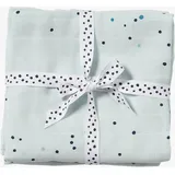 Done by Deer Wickeltuch 2-Pack, Dreamy Dots blau