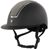 BR Omega Glamourous Reithelm 55/57 Schwarz/Gunmetal