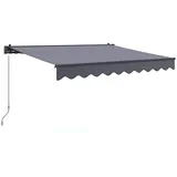 Gelenkarmmarkise Aventura 3x2m Anthrazit