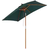 Outsunny Knickbarer Gartenschirm 200x150x230cm