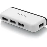 Belkin F4u021bt USB 2.0 Reise 4 Anschlüsse Zentrum - Black
