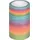 Heyda Deko Tapes Pastell Rainbow Glitter 2 m 2 Stück