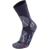 Uyn Winter Merino Trekking Socken, Anthracite melange/black 39/41