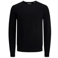 JACK & JONES Emil Knit Pullover Schwarz XXL