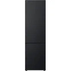 LG Kühl-/Gefrierkombination "GBV22NCB", B (A-G), silber (schwarz), Rechtsanschlag, ohne Metal-Cooling, Kühlschränke, niedriger Geräuschpegel