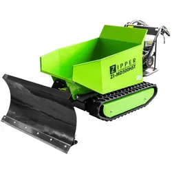 ZIPPER Miniraupendumper »ZI-MD500HST«, grün, 3,6 kW, Tankinhalt: 6 l, ohne Akku - gruen