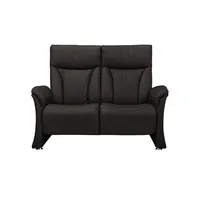 HIMOLLA Ledersofa 2-Sitzer Blau
