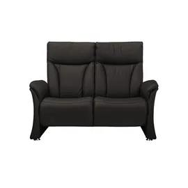 HIMOLLA Ledersofa 2-Sitzer Blau