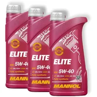 MANNOL Elite 5W-40 API SN/CF Motorenöl, 1 Liter