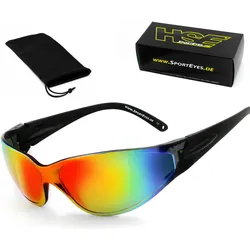 Sportbrille | BIG DEUCE | Laser red | Steinschlagbeständig ROT No Size