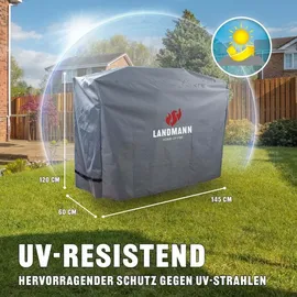 Landmann Wetterschutzhaube Premium XL grau