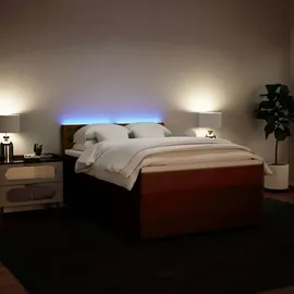 vidaXL Boxspringbett 140 x 200 cm Rosa