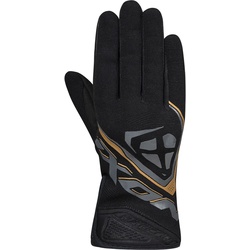 Ixon Hurricane Damen Motorradhandschuhe, schwarz-gold, Größe XS