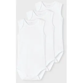 NAME IT NBNBODY 3P TANK SOLID WHITE 3 NOOS Weiss