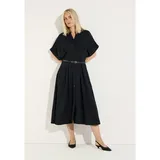 More & More Blusenkleid Schwarz 38
