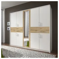 Lomadox Kleiderschrank TREVISO-43 Garderobenschrank Schlafzimmerschrank Schrank 228 cm breit
