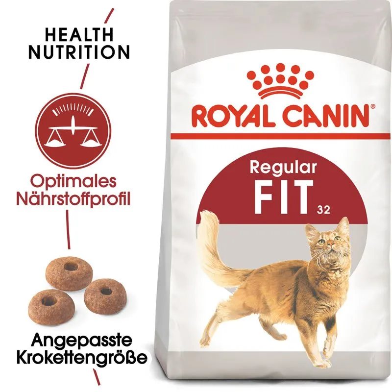 ROYAL CANIN FIT Trockenfutter für aktive Katzen 400 g