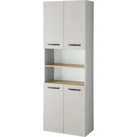 Saphir Quickset 500 Hochschrank 61,6 x 176,4 cm kaschmir Holz