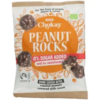 Chokay Peanut Rocks Zartbitterschokolade 85 g